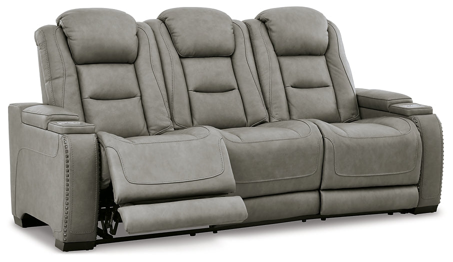 The Man-Den Sofa and Loveseat