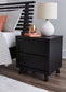 Danziar King Panel Headboard with Mirrored Dresser and Nightstand