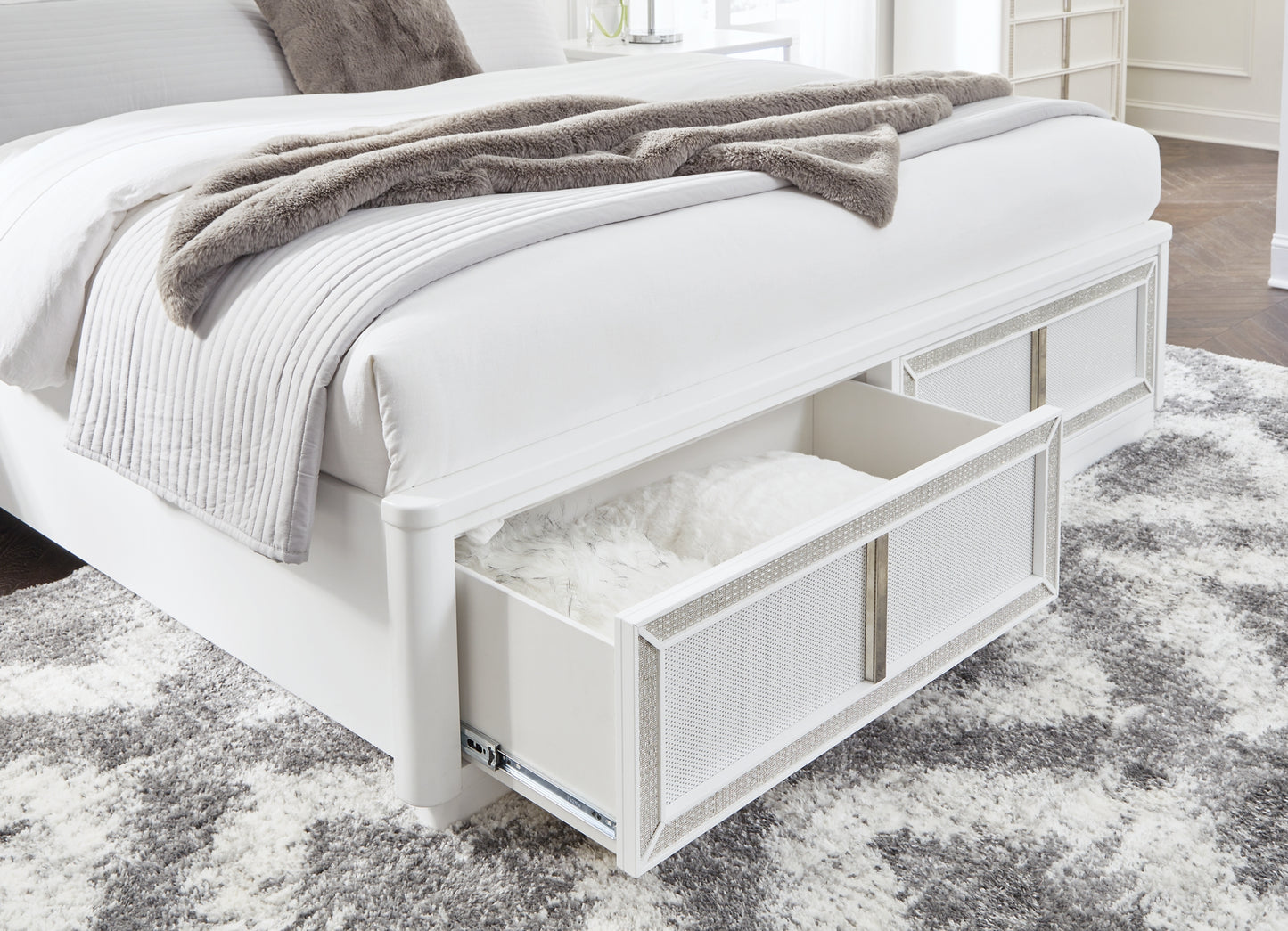 Chalanna  Upholstered Storage Bed