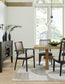 Galliden Dining Table and 6 Chairs with Storage