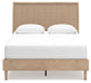 Cielden Queen Panel Bed with Mirrored Dresser, Chest and 2 Nightstands