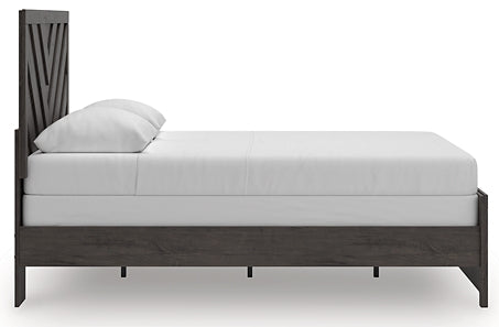 Prendonea  Panel Bed