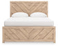 Sanginlane  Panel Bed