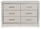 Zyniden Six Drawer Dresser