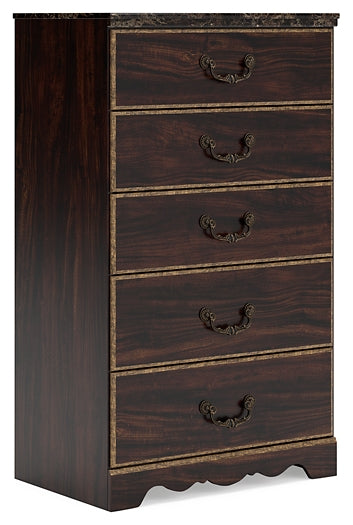 Glosmount Five Drawer Chest